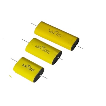 PCB Mountable Capacitors Axial Flat (Oval shape) type